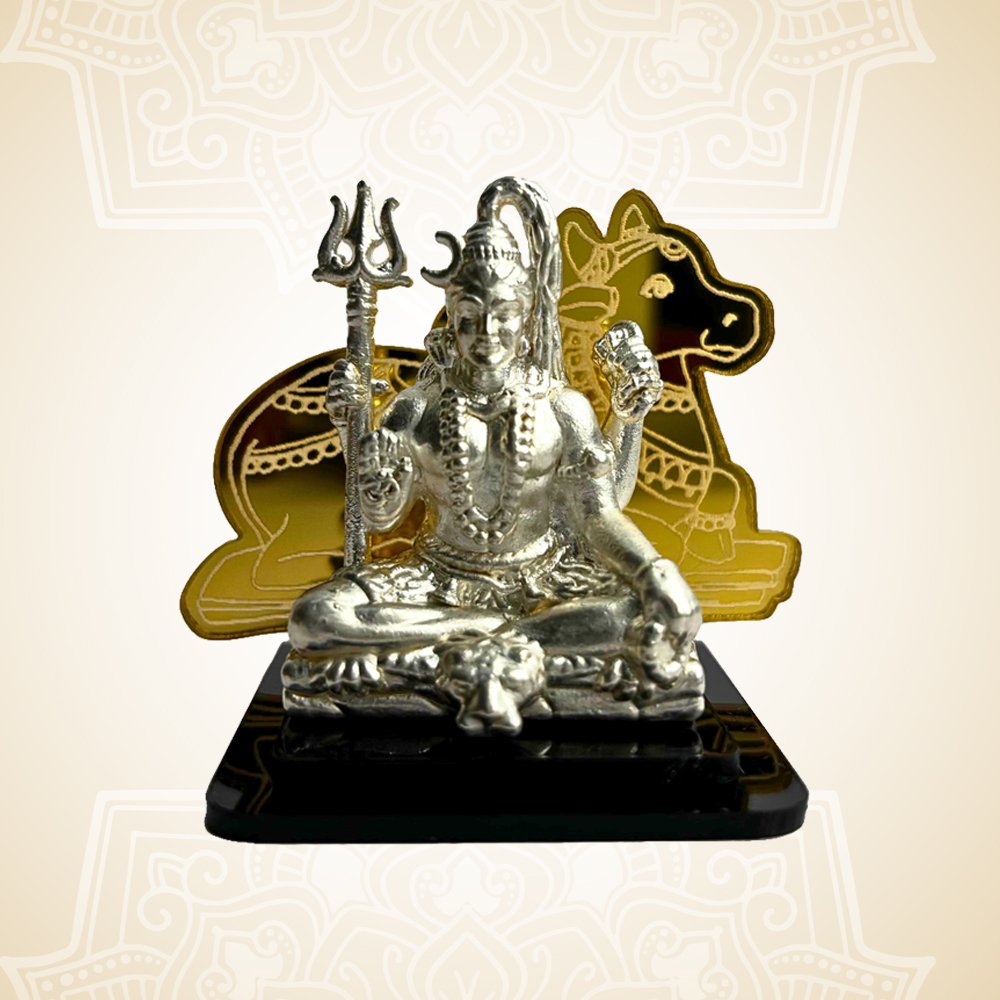 Shiv murti with Nandi