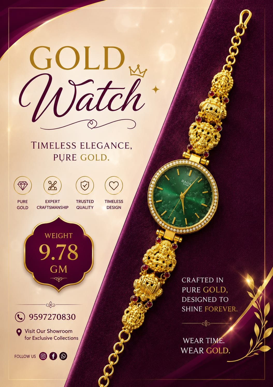 GOLD WATCH 