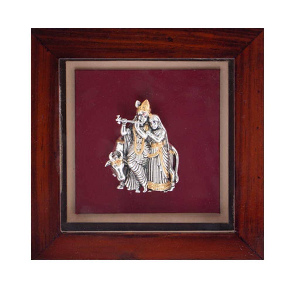 Rada krishna with cow 30