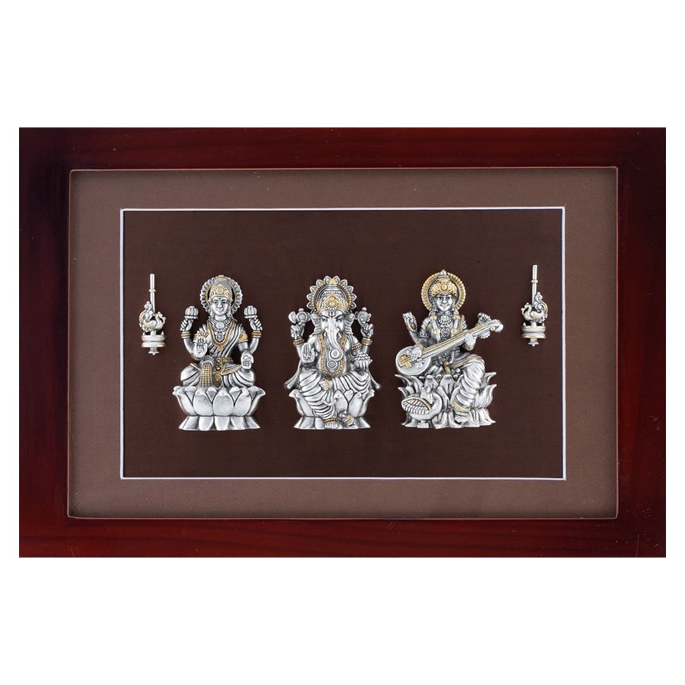 Lakshmi, Ganesha & Saraswathi 150
