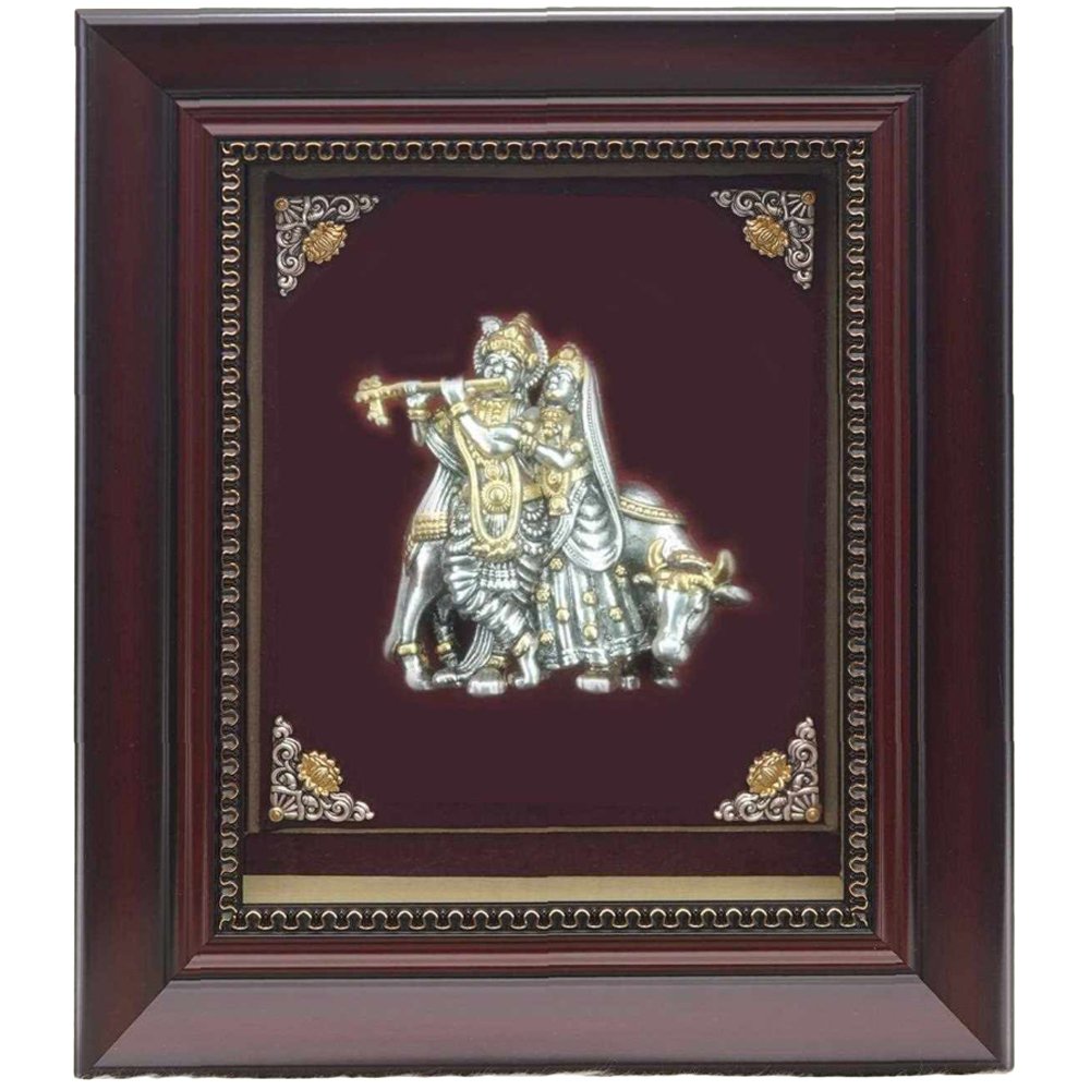 Radha Krishna with Cow 30