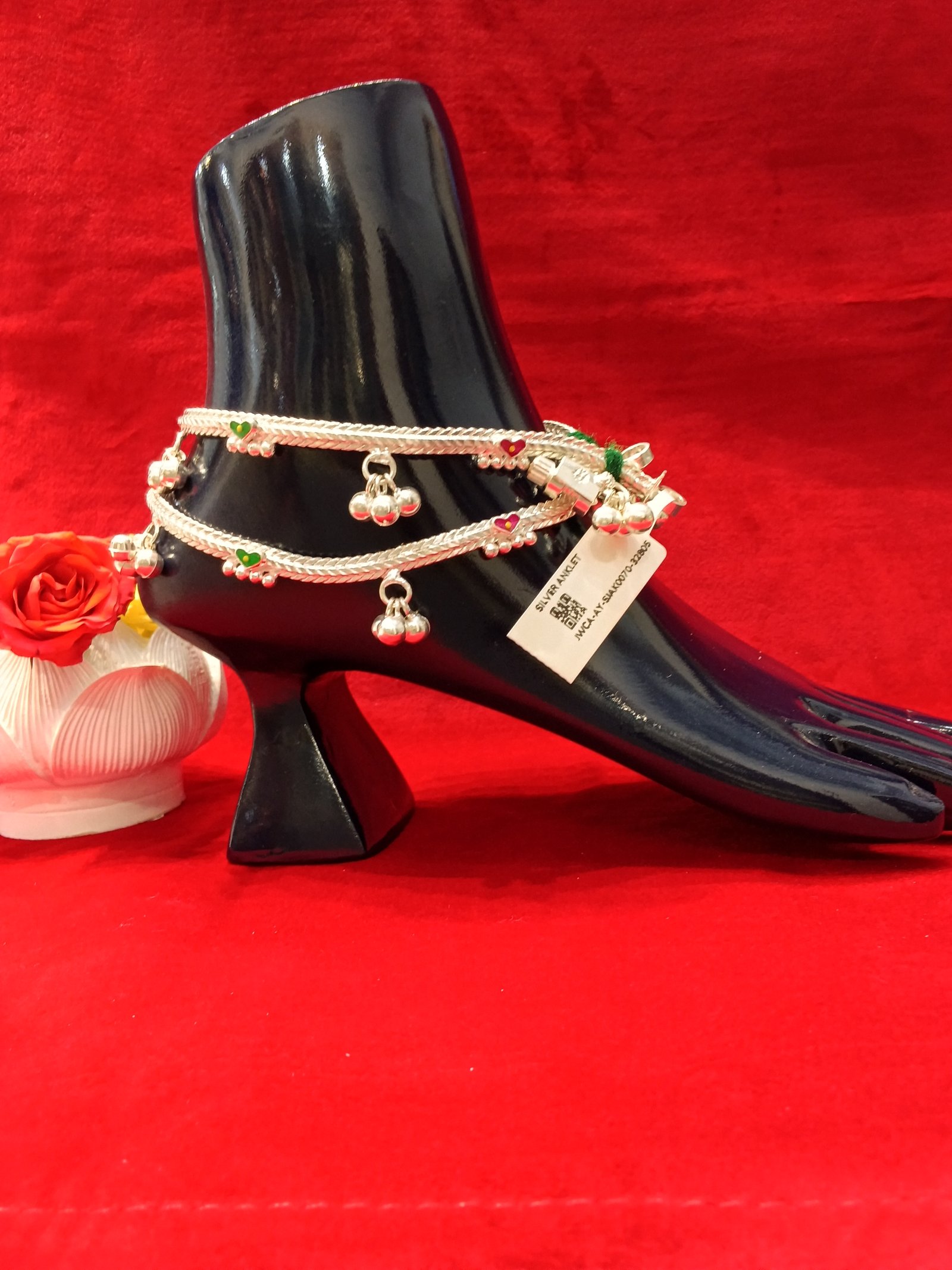 SILVER ANKLET